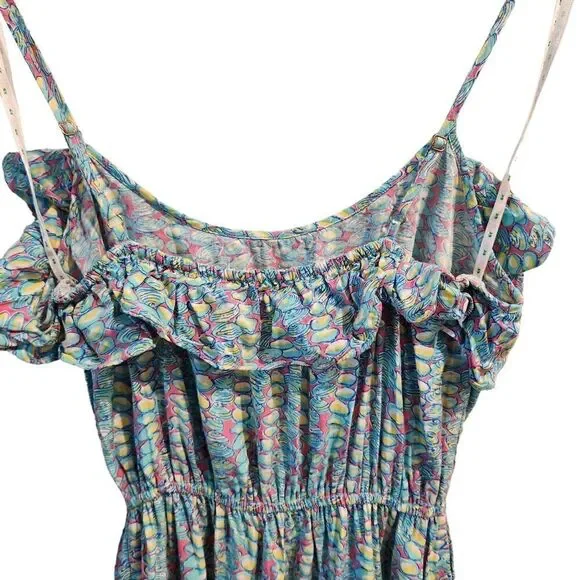 Lilly Pulitzer Kalen Dress Midi Spaghetti Size Small Women's - Picture 5 of 7